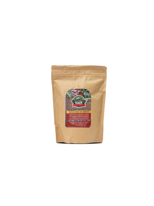  Café de altura Orgánico 100% Tostado oscuro