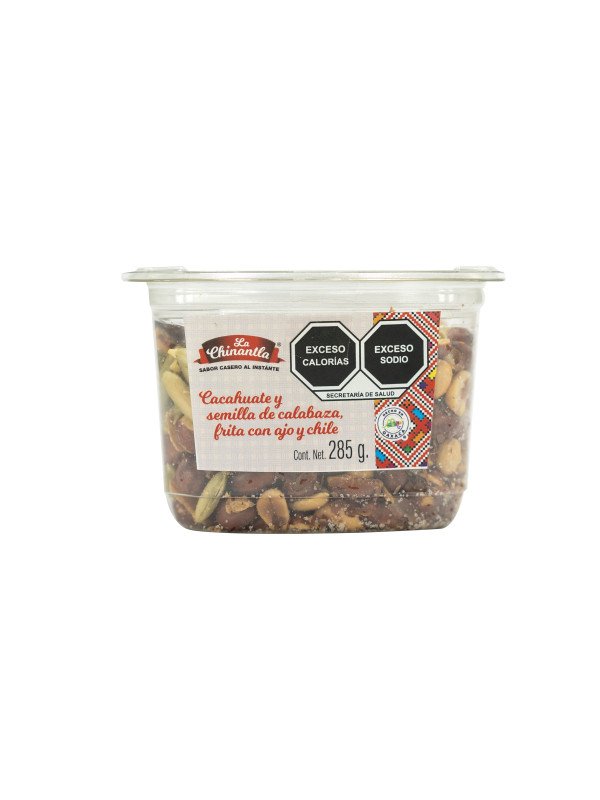 Cacahuate frito con chile y ajo 