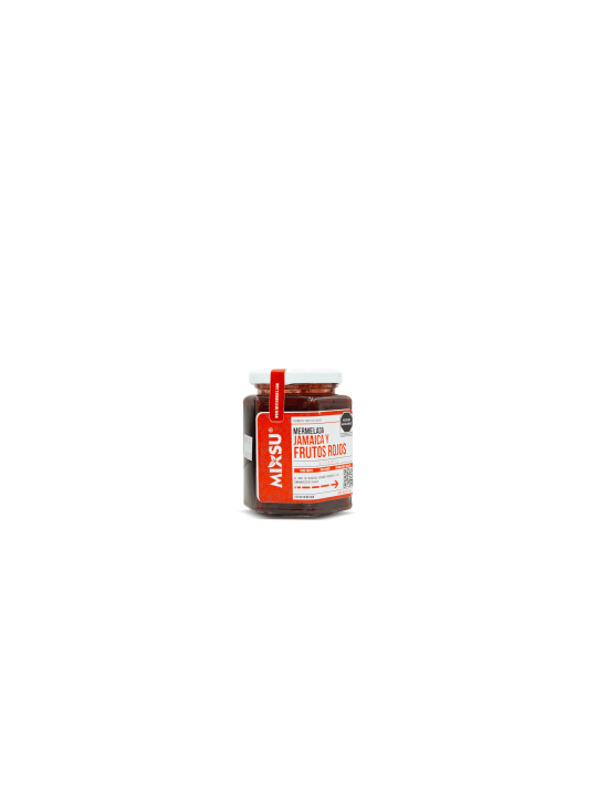 Mermelada de jamaica y frutos rojos 