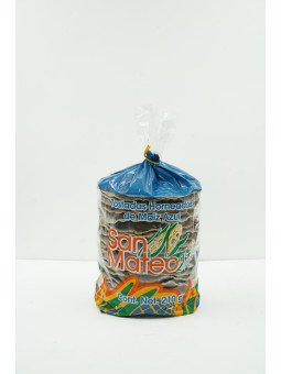 Tostadas horneadas de maíz azul