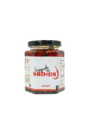 Salsa macha de cacahuate 