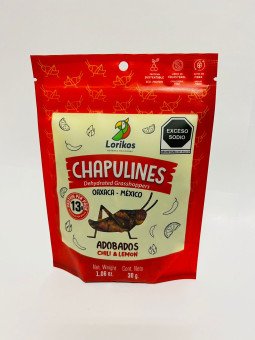 Chapulines adobados