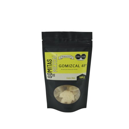Gomitas de mezcal sabor maracuyá